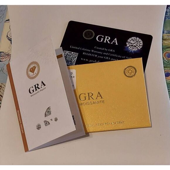 CERTIFIED New Genuine Moissanite Diamond 1.8 Carat Round Halo Design Necklace - Picture 3 of 9